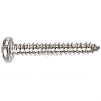Vis Parker inox tête ronde bombée cruciforme